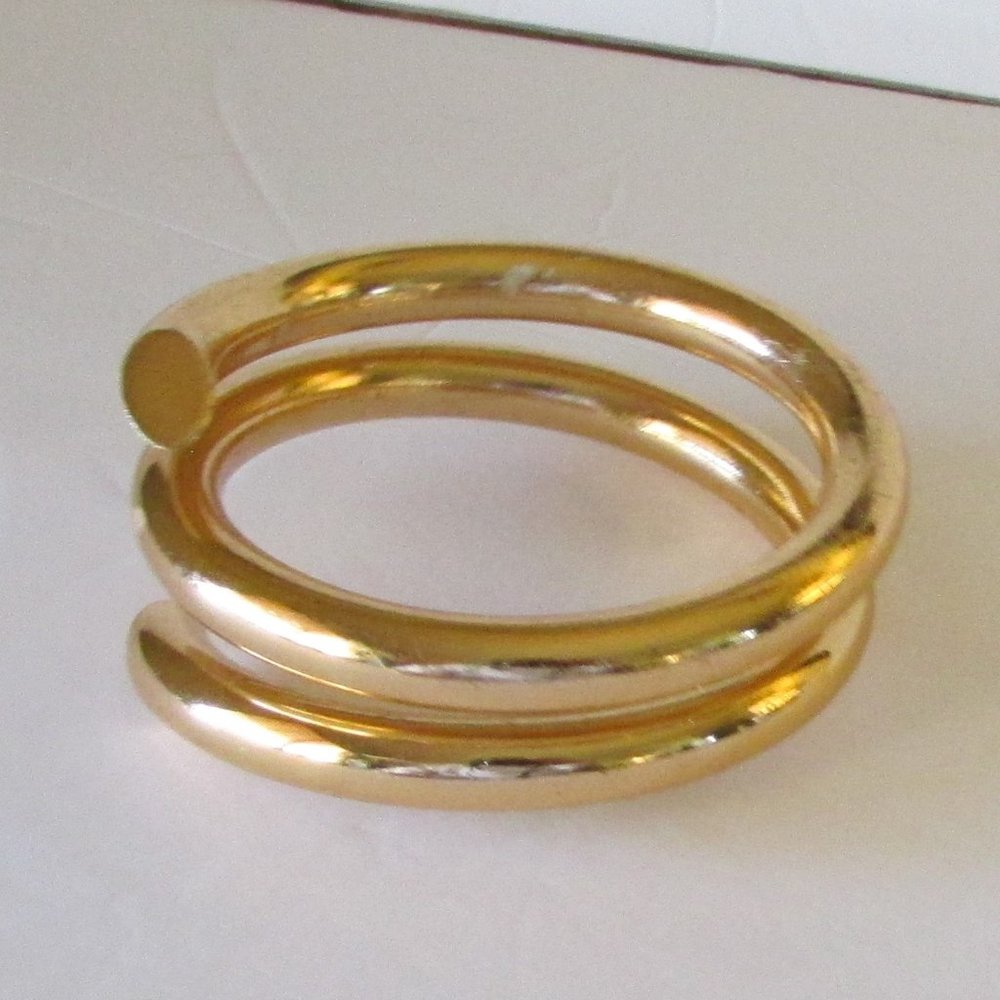 3 Costume Jewelry Cuff Bracelets - Picture 5 of 7
